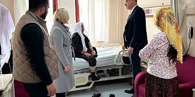 AK Parti’den Hastanede Tedavi Gören Hastalara Ziyaret
