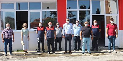 AK Parti’den İtfaiye Haftası Ziyareti