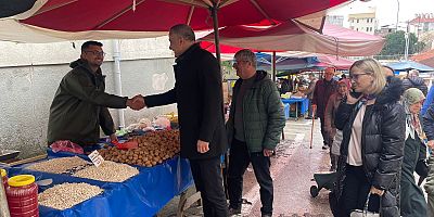 AK Parti’den Pazarcı Esnafına Ziyaret