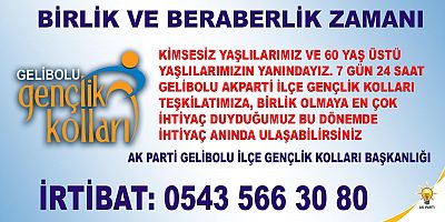AK Parti Gençlik Kollarından Duyuru