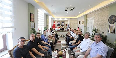 AK Parti İl Başkanlığından Vali Aktaş’a Veda Ziyareti