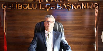 AK Parti İlçe Başkanı Bilge'den 23. Kuruluş Yıl Dönümü Mesajı