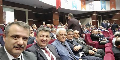 AK Parti İlçe Başkanları Ankara’da