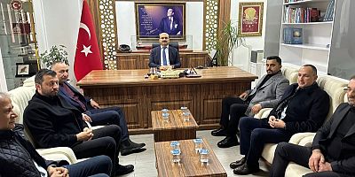 AK Parti İlçe Teşkilatından Kaymakam Abacı’ya Ziyaret