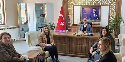 AK Parti Kadın Kollarından Kaymakam Abacı’ya Ziyaret