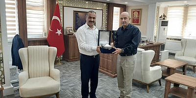 Aksakallı’dan Kaymakam Kılınçkaya’ya Veda Ziyareti