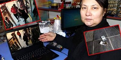 Aldıkları Ürünleri Kameraya Gösterip, Ücretini Bıraktılar