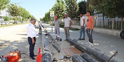 Altyapı Değişimi Devam Ediyor