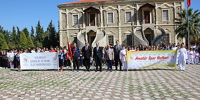 Amatör Spor Haftası Kortej Yürüyüşü Gerçekleştirildi