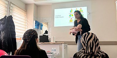 Anne Adaylarına Bebek Akademisi Kapsamında Eğitim