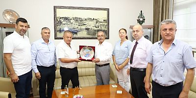 Armutlu Belediye Başkanı Müstecep’ten Başkan Özacar’a Ziyaret