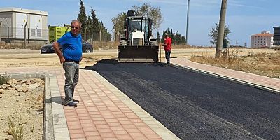 Asfalt Çalışmaları Refet Angın Caddesi’nde Devam Etti