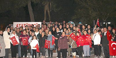 ‘Ata’ya Saygı Sessiz Yürüyüşü’ Gerçekleştirildi