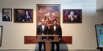 Bahçecik’ten Kaymakam Abacı’ya Ziyaret