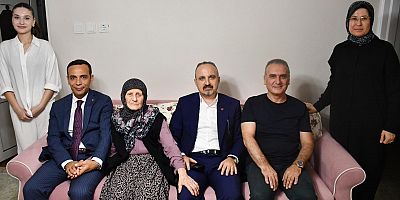 Bakan Yardımcısı Turan’dan Taziye Ziyareti