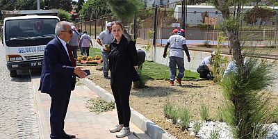 Bakım ve Peyzaj Çalışmaları Sürüyor