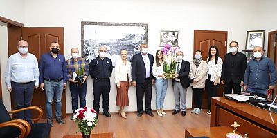 Başkan Özacar’a Mimarlar Günü Kutlaması