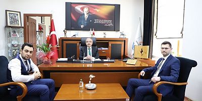 Başkan Özacar'a Ziyaret