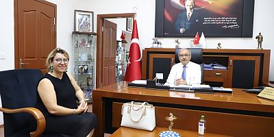 Başkan Özacar’a Ziyaret