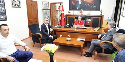 Başkan Özacar’a Ziyaret