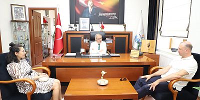 Başkan Özacar’a Ziyaret