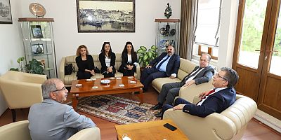 Başkan Özacar’a Ziyaretler Sürüyor