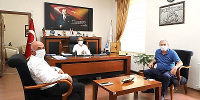 Başkan Özacar’a Ziyaretler