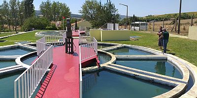 Başkan Özacar, Arıtma Tesisini Ziyaret Etti