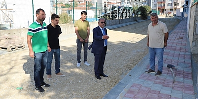 Başkan Özacar, Çalışmaları İnceledi