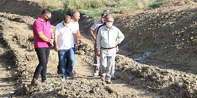 Başkan Özacar Çamlıkta İncelemelerde Bulundu