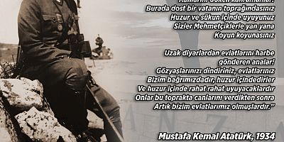 Başkan Özacar’dan Anzak Günü Mesajı