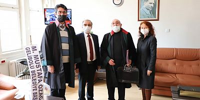 Başkan Özacar’dan Avukatlar Günü Ziyareti