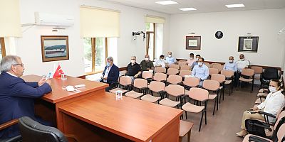 Başkan Özacar’dan, Birim Amirleriyle Haftalık Toplantı