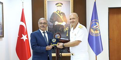 Başkan Özacar’dan Boğaz Komutanına Ziyaret
