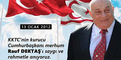 Başkan Özacar’dan Denktaş’ı Anma Mesajı