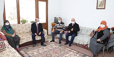 Başkan Özacar;’dan Ev Ziyaretleri