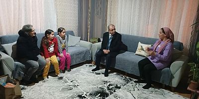 Başkan Özacar’dan Ev Ziyaretleri