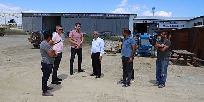 Başkan Özacar’dan Hizmet Birimleri Alanında İnceleme