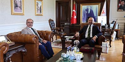 Başkan Özacar’dan İçişleri Bakan Yardımcısı Turan’a Ziyaret
