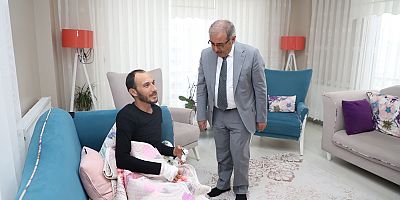 Başkan Özacar’dan İdlip Gazisine Ziyaret