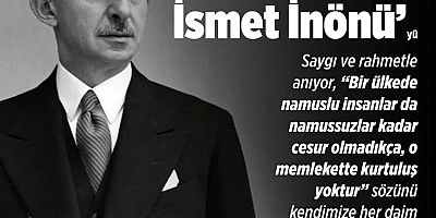 Başkan Özacar’dan İnönü’yü Anma Mesajı