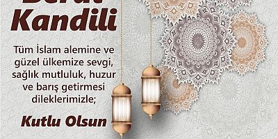 Başkan Özacar’dan Kandil Mesajı