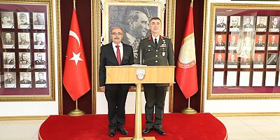 Başkan Özacar’dan Kolordu Komutanı Oğuz’a Ziyaret