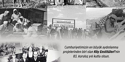 Başkan Özacar’dan Köy Enstitüleri Mesajı