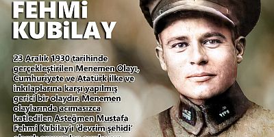 Başkan Özacar’dan Kubilay’ı Anma Mesajı