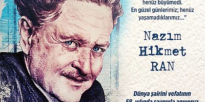 Başkan Özacar’dan Nazım Hikmet’i Anma Mesajı