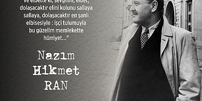 Başkan Özacar’dan Nazım Hikmet’i Anma Mesajı