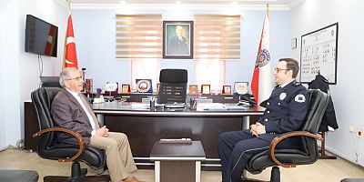 Başkan Özacar’dan Polis Haftası Ziyareti