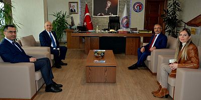 Başkan Özacar’dan Rektör Murat’a Ziyaret