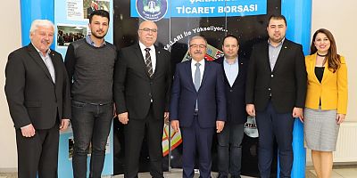 Başkan Özacar’dan Ticaret Borsası’na Ziyaret